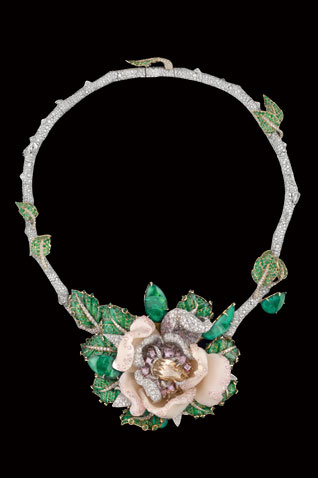 Dior2011-2012秋冬珠宝：绽放的玫瑰