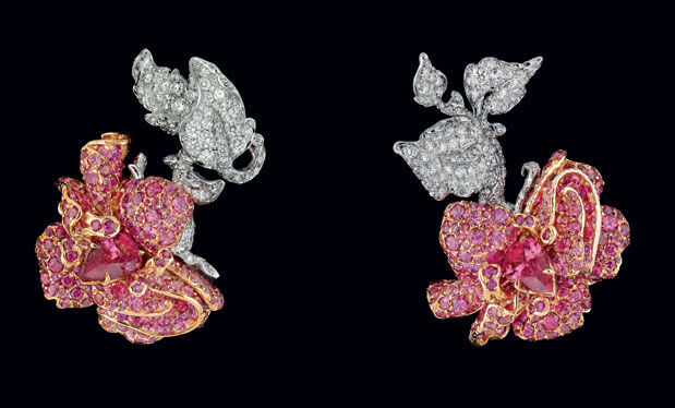 Dior2011-2012秋冬珠宝：绽放的玫瑰