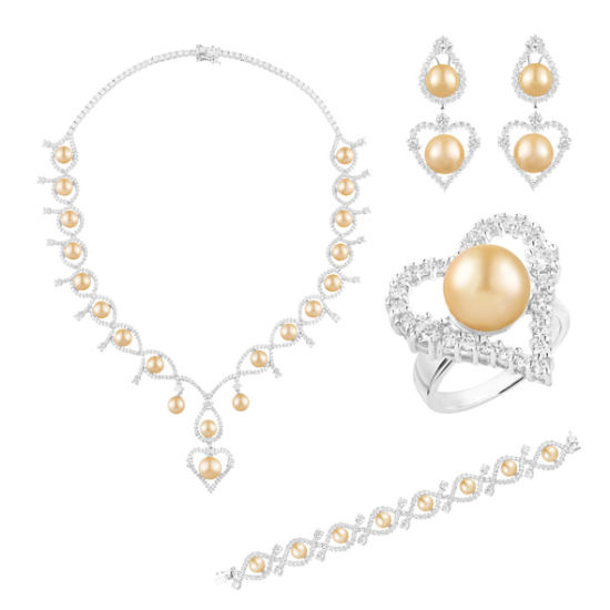 金色珍珠首饰优雅风潮 低调的华贵