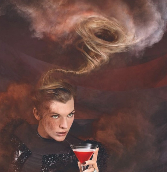后现代女神范儿：米拉·乔沃维奇新玄幻写真