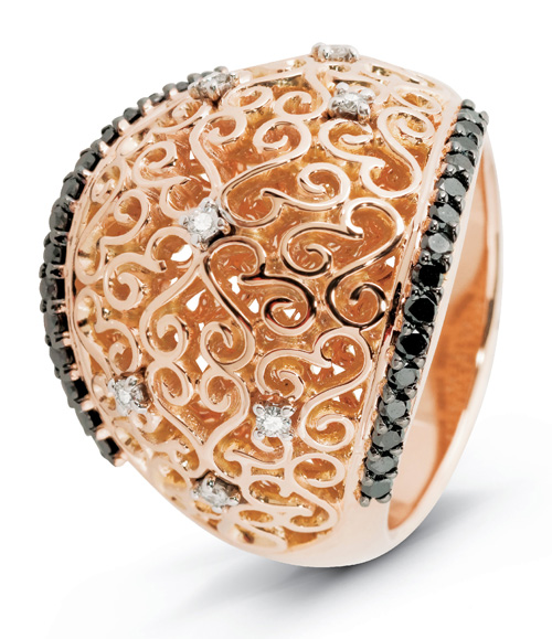 2012年珠宝流行趋势：黄金质感是王道