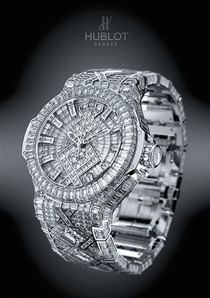 神秘买家巨资购入1282颗钻石全球最贵腕表